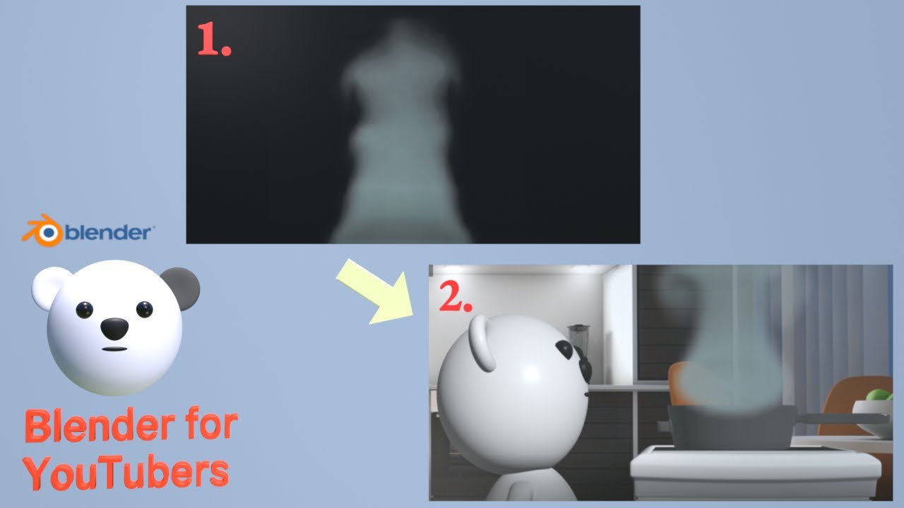 How to make smoke effects in Blender to add into videos | Beginner ...