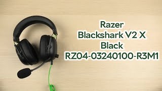 Наушники Razer Blackshark V2 X Black (RZ04-03240100-R3M1) купить в