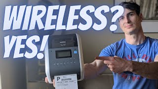 The Internet Made Me Buy This $500 Wireless Thermal Printer | Brother TD4550DNWB TD-4D Label Printer