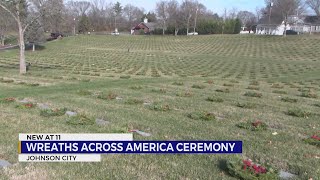 Wreaths Across America ceremony honors nearly 10,700 veterans