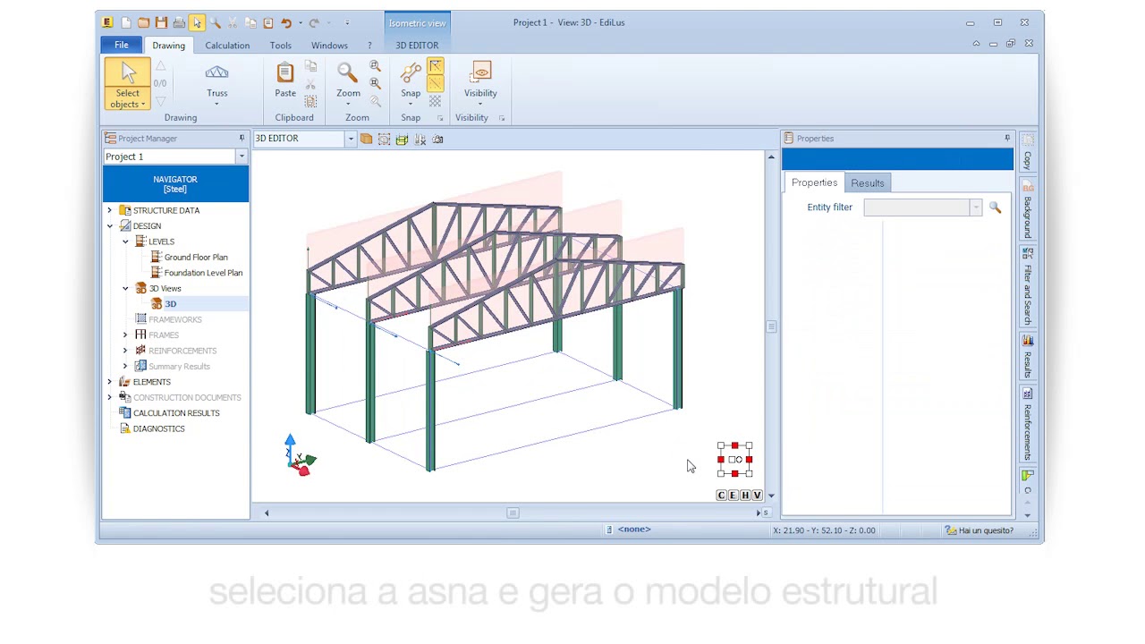 Vídeo Tutorial de EdiLus - Inserir as treliças de aço - ACCA software ...