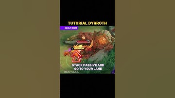 ✅ Dyrroth Early Game Tutorial by Renyaaa