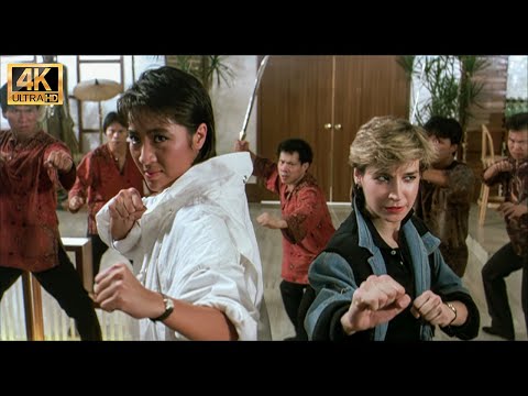 Cynthia Rothrock and Michelle Yeoh - Yes, Madam (1985) 4k