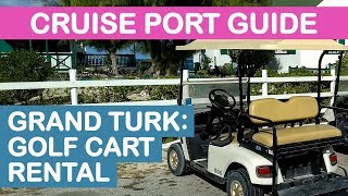 Grand Turk: Golf Cart Rental (Turks & Caicos)