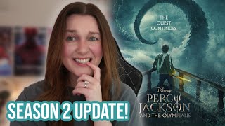 Percy Jackson Season 2 *UPDATE* (Where is the marketing team?!)