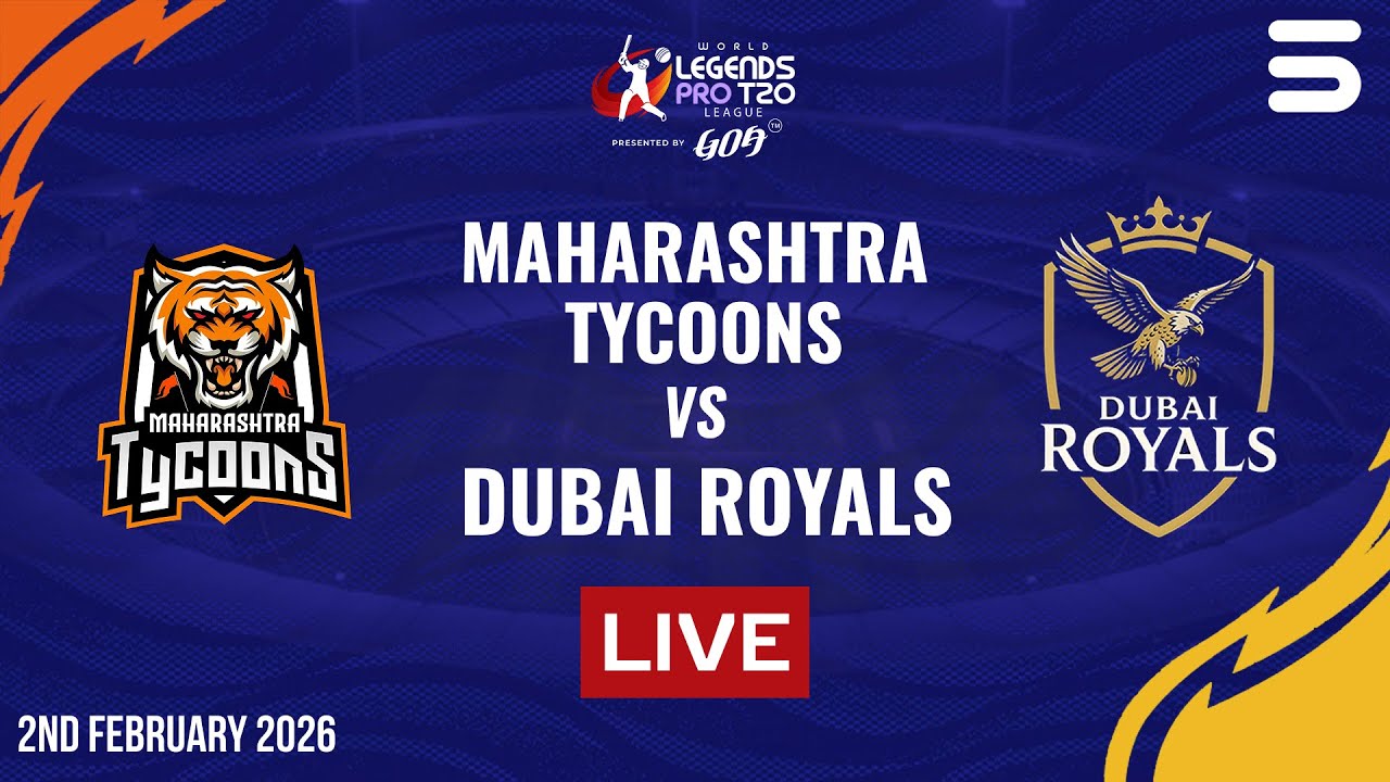 Live | Maharashtra Tycoons vs Dubai Royals | Match 15 | World Legends T20 Pro League | ZL1K