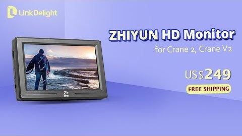 TransMount HD Monitor for Zhiyun Crane 2, Crane V2 Stabilizers - Linkdelight.com