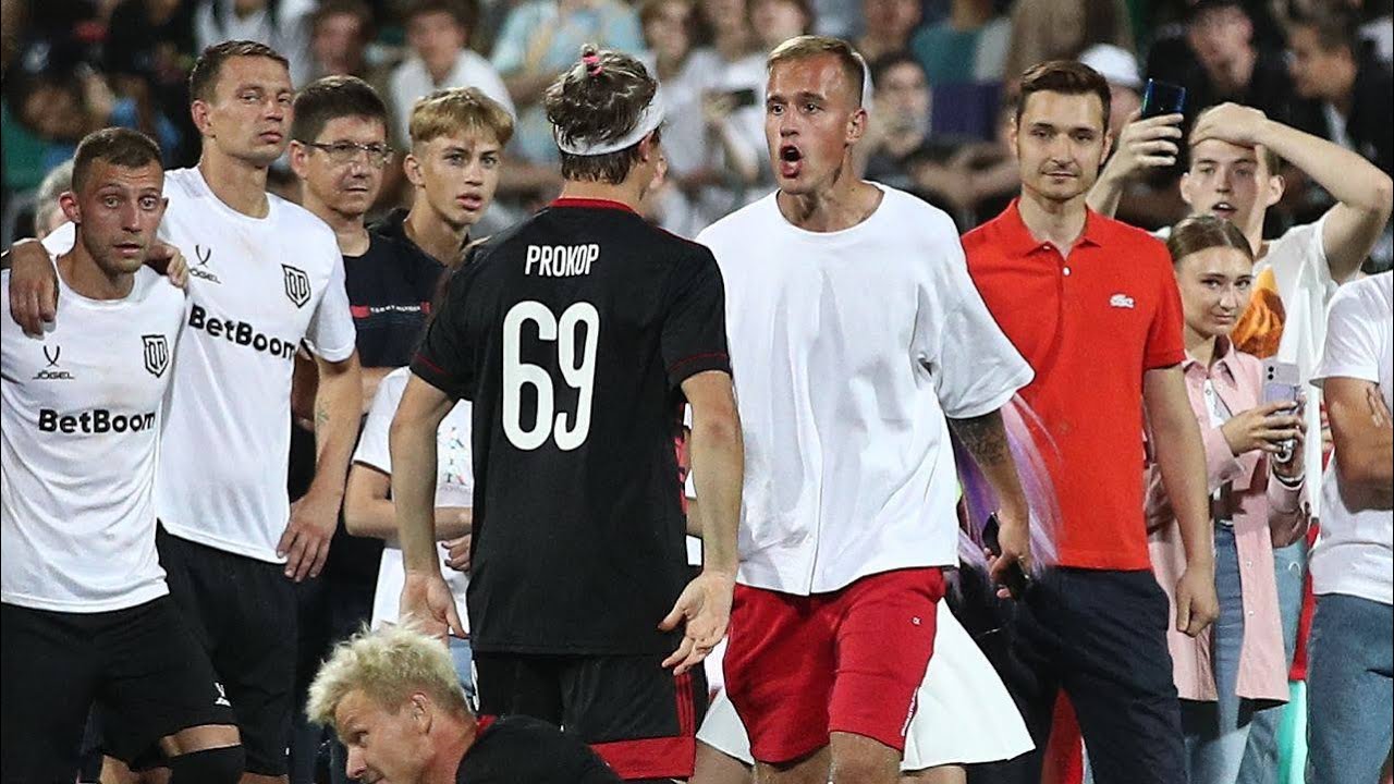 АМКАЛ-БРОУКИ/МАТЧ-СКАНДАЛ/НАПАДЕНИЕ НА ЧУЖОГО/ МНЕНИЕ ИГРОКОВ о матче ...