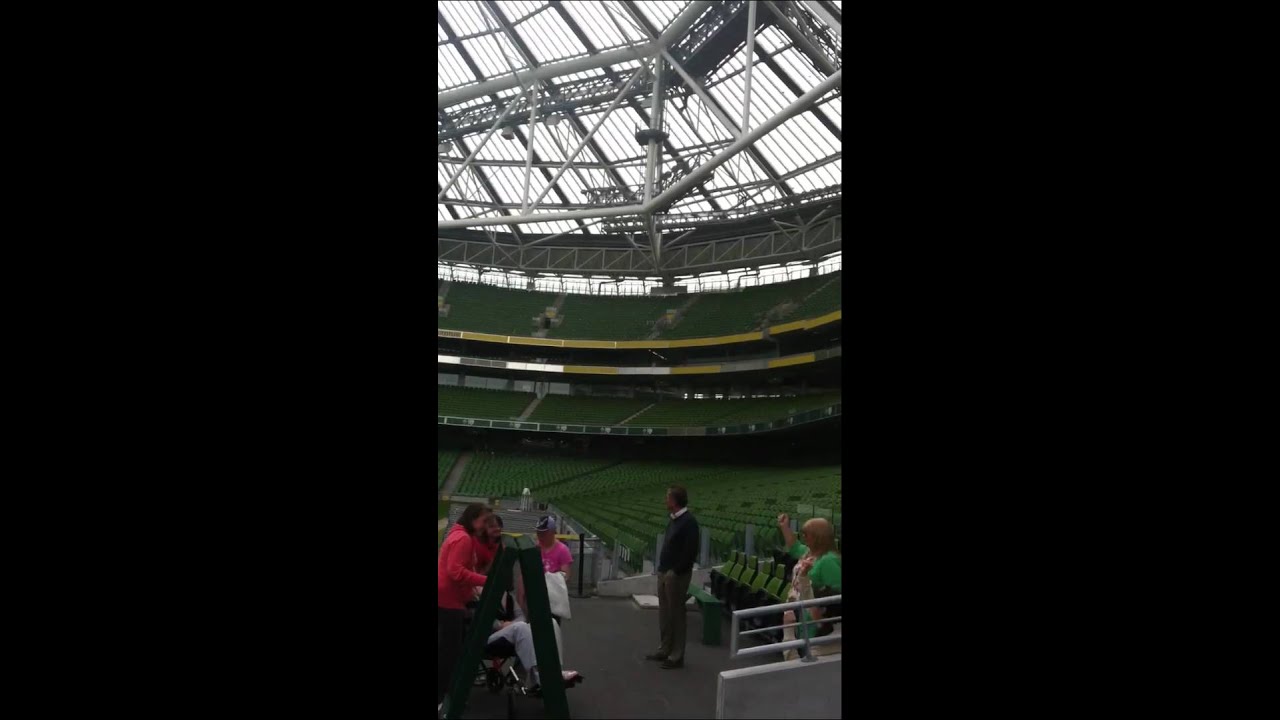 Tour the Aviva Stadium in Dublin