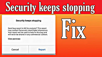 MI security keeps stopping problem solution |mi system problem solve|