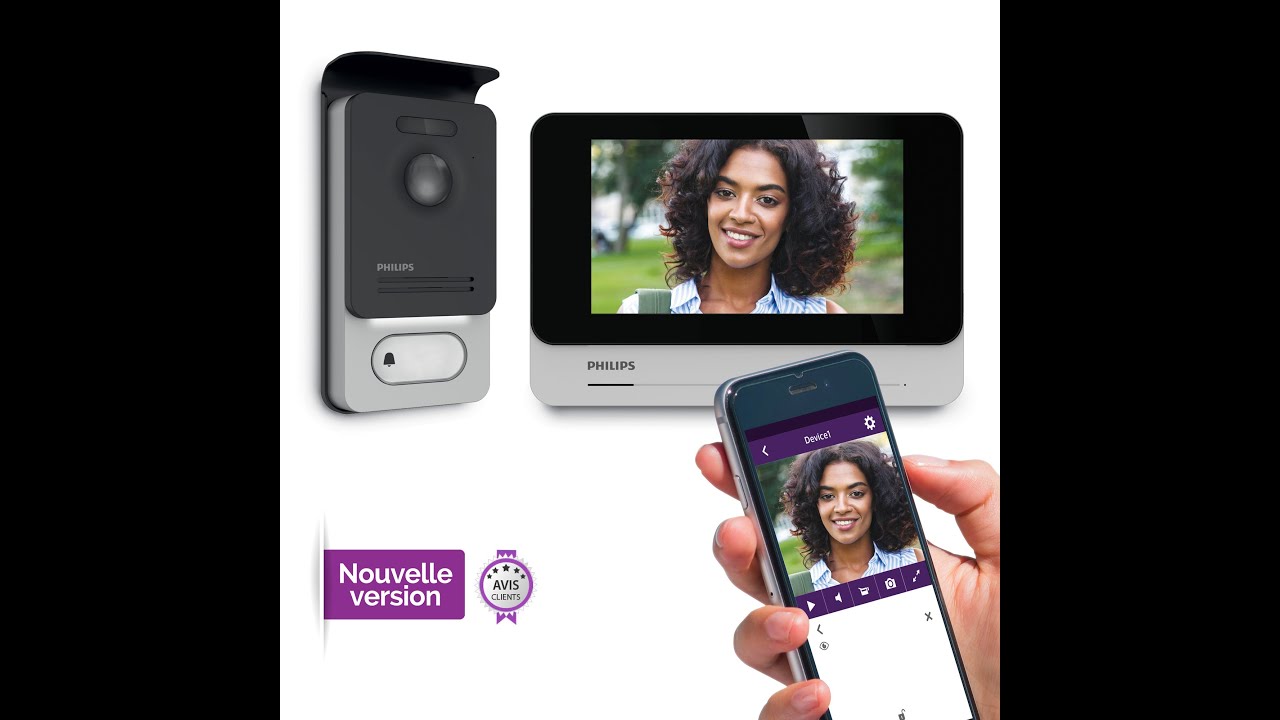 Comment connecter le #visiophone #philips WelcomeEye Connect 2 - ref