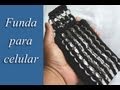 Funda para celular hecha con chapitas de aluminio parte 1