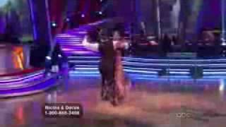 Nicole Scherzinger and Derek Hough  Foxtrot and Paso Doble 2