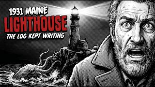 1931 Maine: The Lighthouse Keeper Died October 2nd. His Log Wrote for 44 More Days