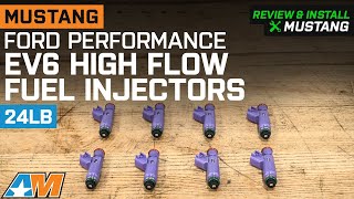 1999-2004 Mustang Ford Performance EV6 High Flow Fuel Injectors Review & Install screenshot 2