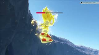 sonic frontier Knight boss titan perfect sync boss fight part one