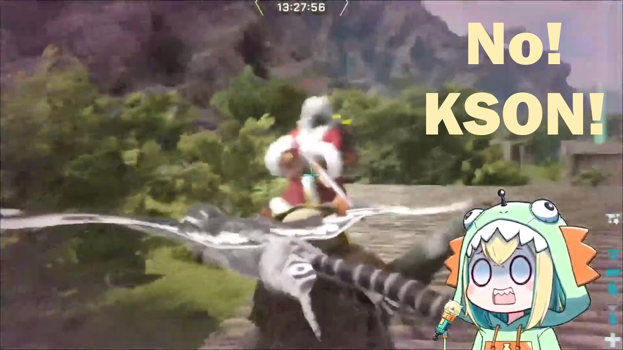 Kson Stream Snipes Pikamee and Starts an Ark War [English Subbed]