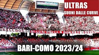 🎥 Bari-Como, Serie B [01/10/2023] VIDEOTIFO COMPLETO CURVA NORD BARI