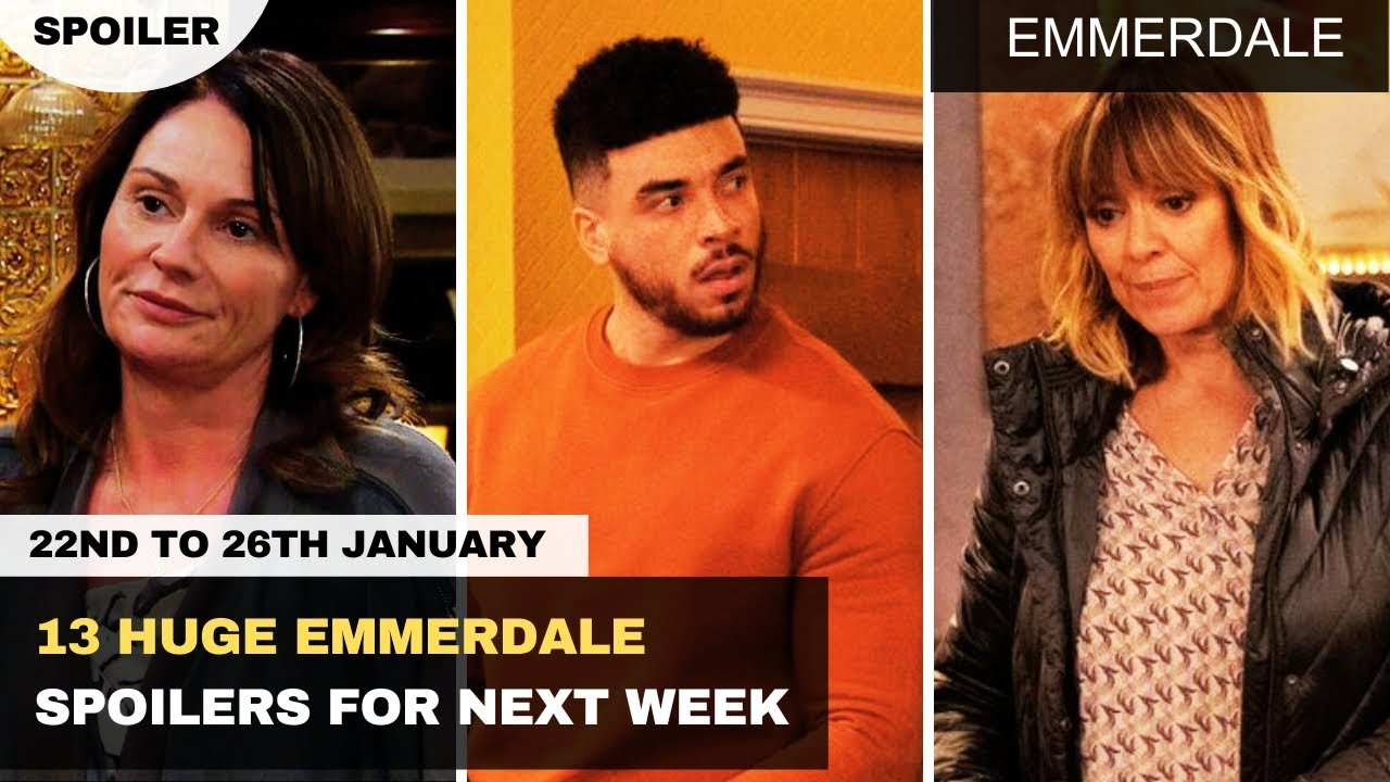 13 huge Emmerdale spoilers for next week 22 to 26 january 2024 This