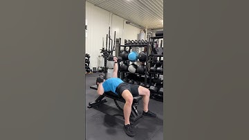 DB Single Arm Bench Press w/ Top Isometric
