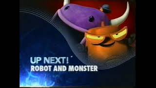 Nicktoons U.s. - Up Next Robot And Monster Bumper 2012 Primetime Version