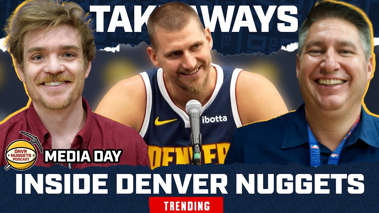 Nikola Jokic's HUGE Comments About Re-Signing, DeRozan, & Biggest News INSIDE Nuggets' Media Day