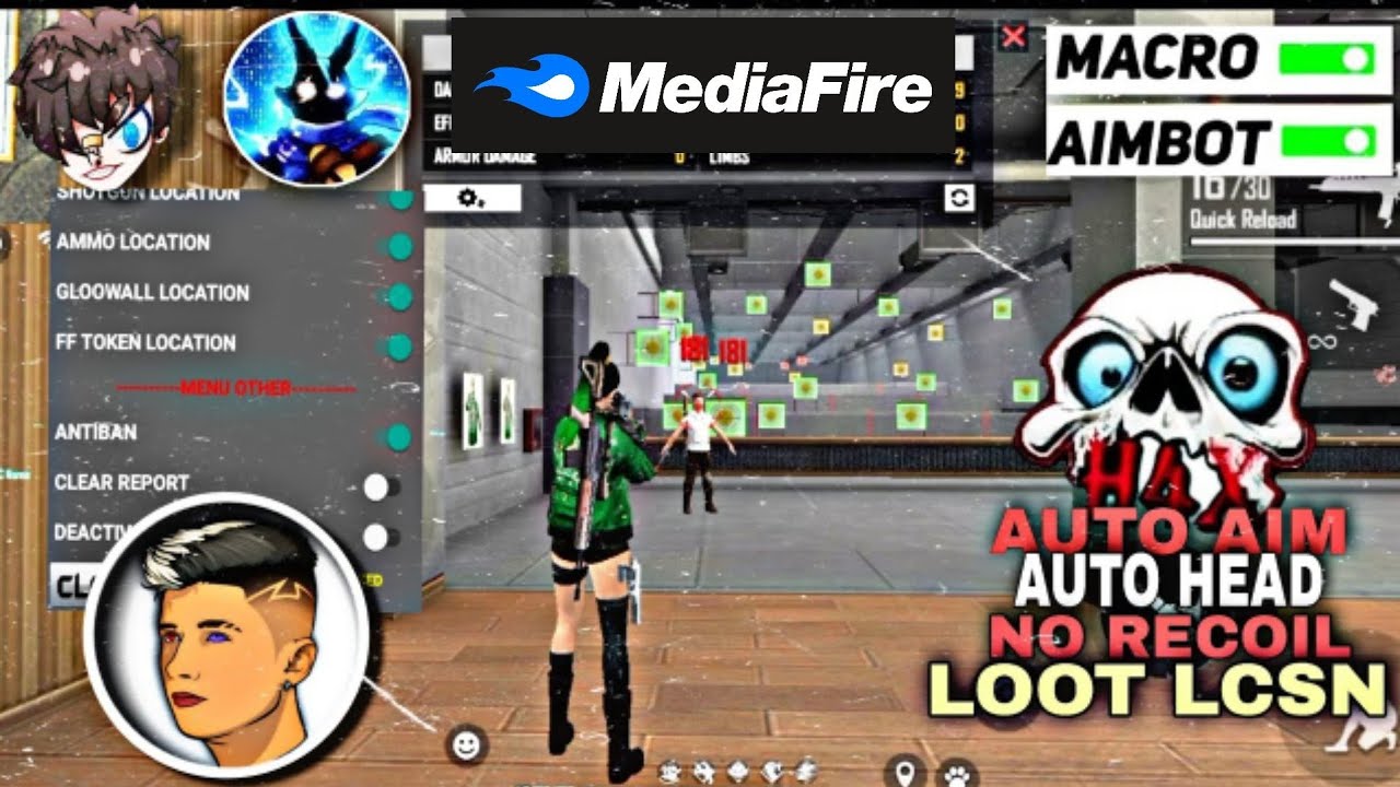 FFH4X 🧐 Free Fire Injector Mediafıre Link 😱 Regedit Ffh4x Mod