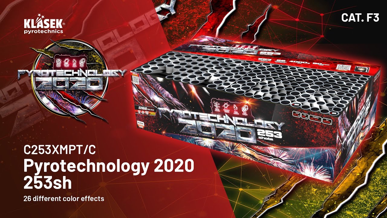 C253XMPT/C Pyrotechnology 2020 253sh | Klasek pyrotechnics - YouTube