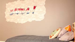 How to Create a Cheat’s Graffiti Wall