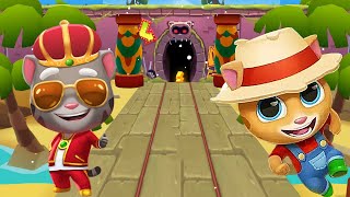 2X FAST RUN!RUN!RUN!TALKING TOM GOLD RUN 2020 NEW LOST CITY SIDE WORLD KING TOM VS FARMER TOM screenshot 5