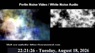 LIVE Paranormal Experiment Stream Perlin Noise Live Filtered Experiment