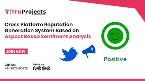 Cross Platform Reputation Generation System Based on Aspect Based Sentiment Analysis