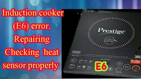 #Prestige#INDUCTION  #REPAIRING #E6 #ERROR  A to z repairing #induction cooker in hindi...