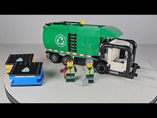 Lego City Recycling Truck 60495 Review - YouTube