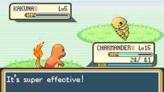 Pokemon FireRed : Charmander Evolves Into Charmeleon Profile