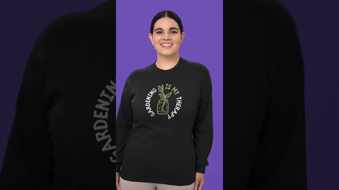 Gardening Long Sleeve Shirt Gift for Gardener Plant Lover Long Sleeved T-shirt 