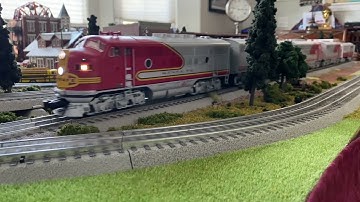 Lionel EMD F3 & F7’s Western Roads