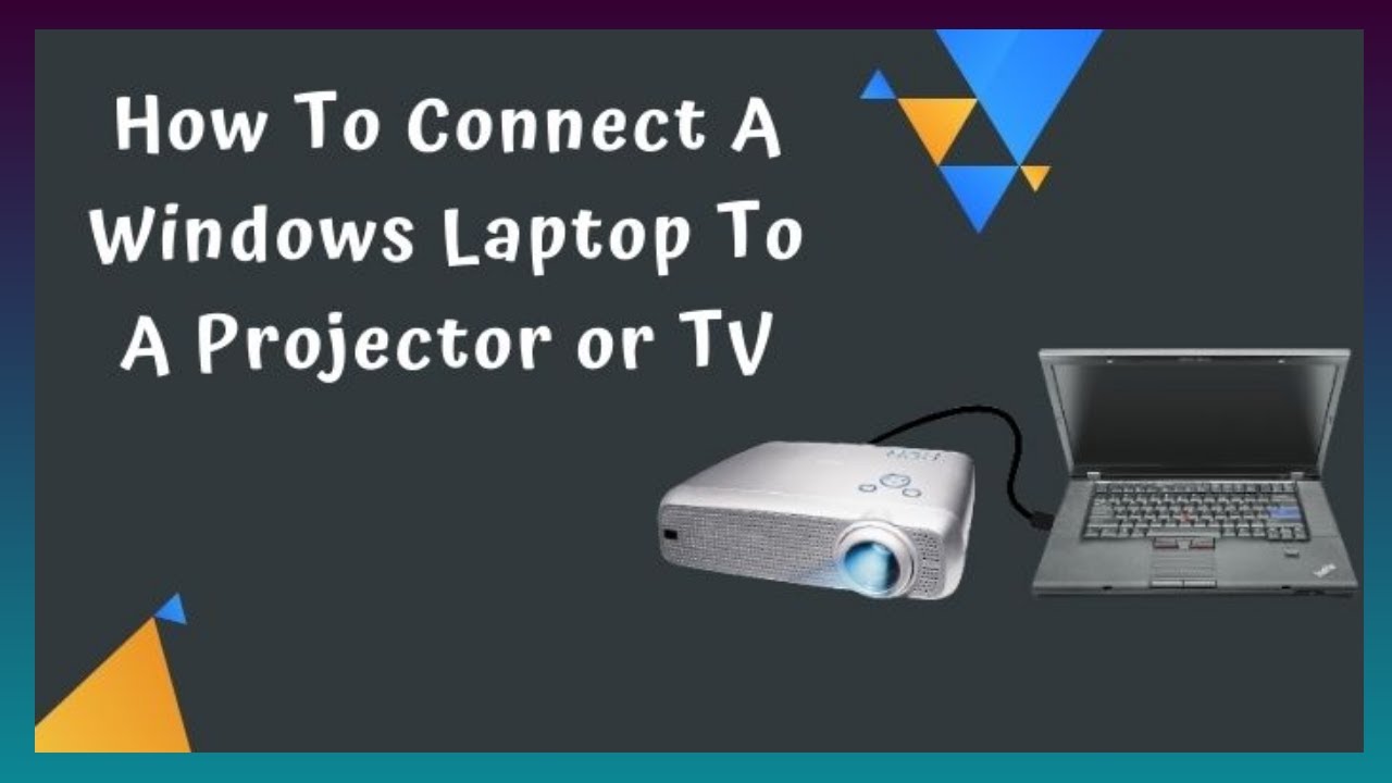 How to Connect Your Laptop/Computer with a Projector - YouTube