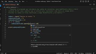 Codificar y decodificar una cadena en python