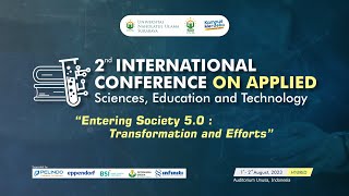 2nd International Conference on Aplied Science, Education and Technology || iConAset 2023