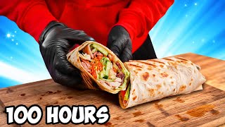 Cooking 100 Hours Shawarma by VANZAI