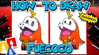 How To Draw Fuecoco Pokemon screenshot 4