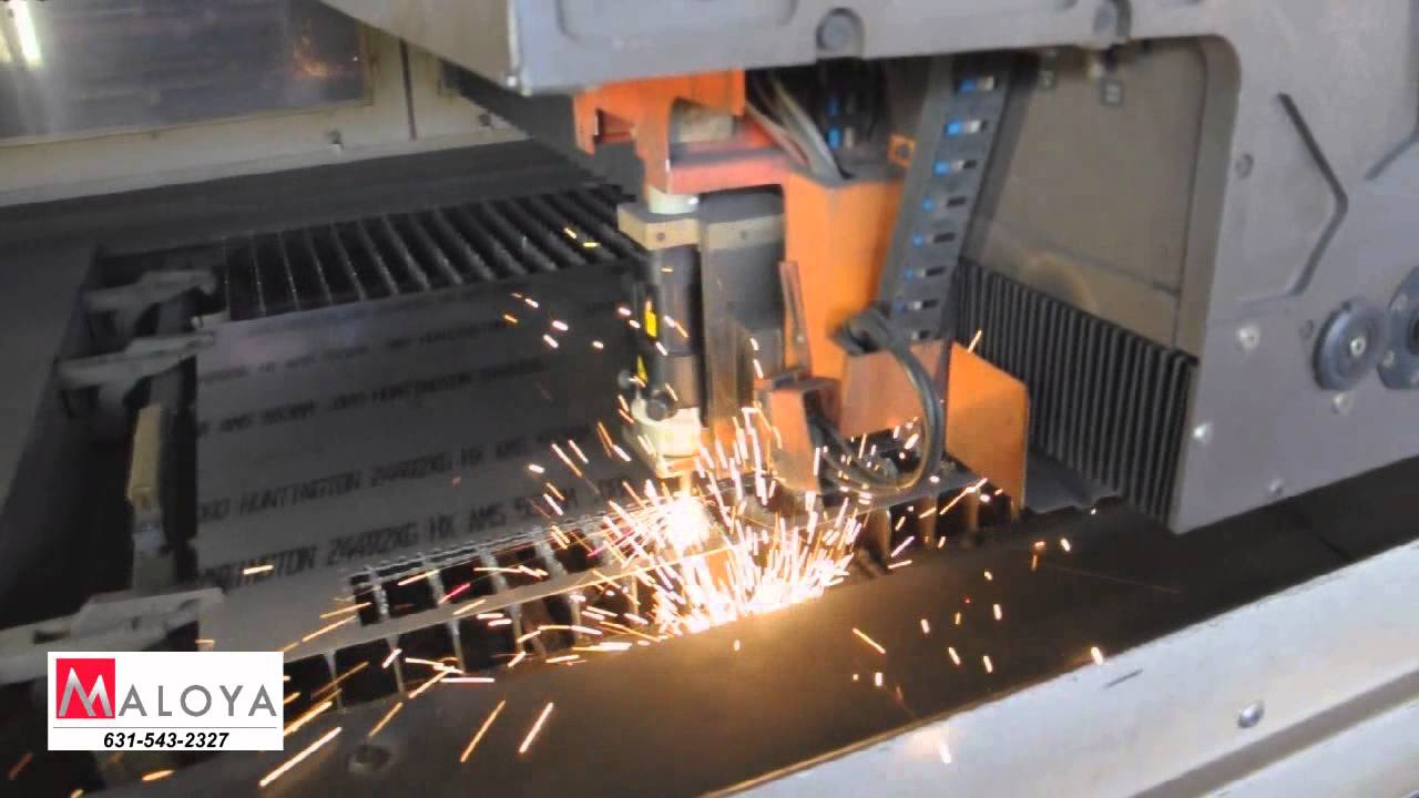 Laser cutting high temp Cobalt alloy at Maloya YouTube