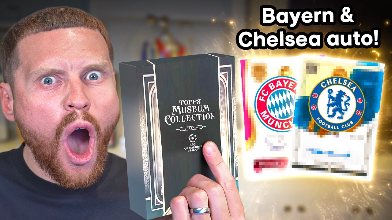 Внутри коробки из музейной коллекции Topps…