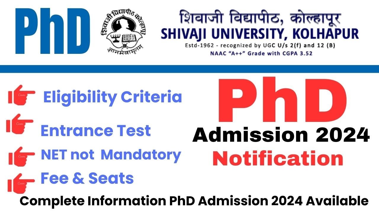 shivaji university phd entrance question papers 2020