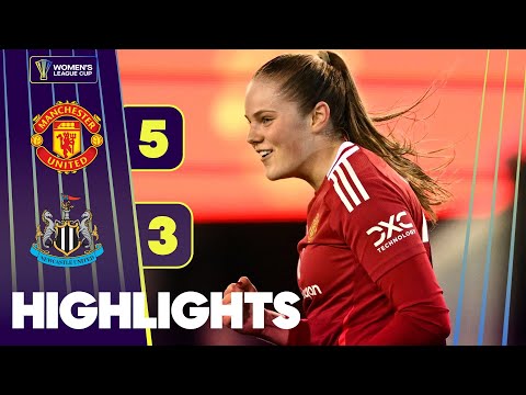 alexistogeltoto x ap77 - United pertahankan rekor 100% | Manchester Utd vs Newcastle Utd | Cuplikan Piala Liga Wanita 24/25