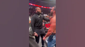 kevin gates knocks out Tony ness wwe star 😱 #shorts