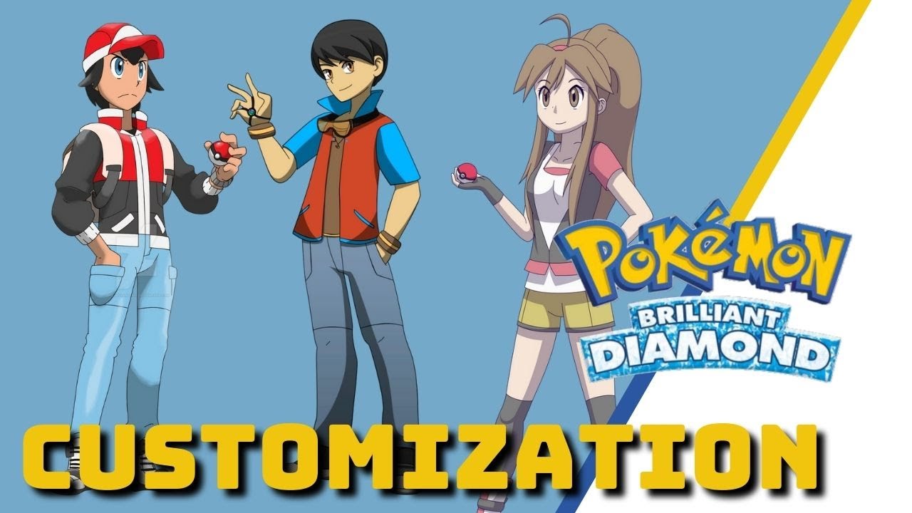 Pokémon Brilliant Diamond and Shining Pearl Character Customisation Guide:  How To Change Clothes and Hair