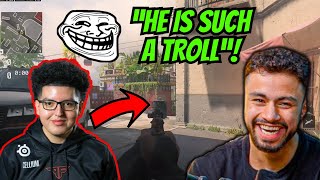 Cellium Joins Dashy's and Shotzzy's Game and Troll!