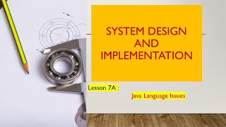 Java Language Issues